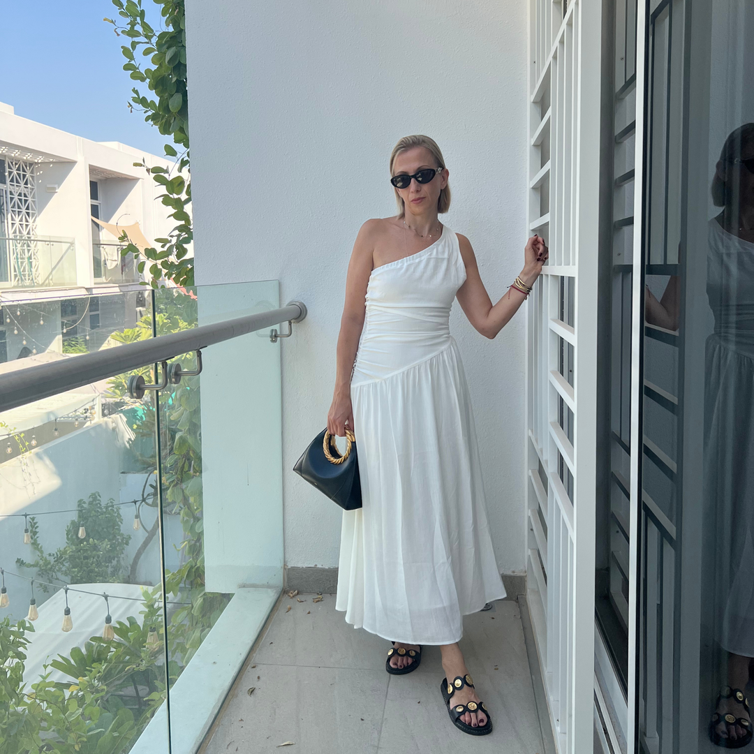 Asymmetra dress