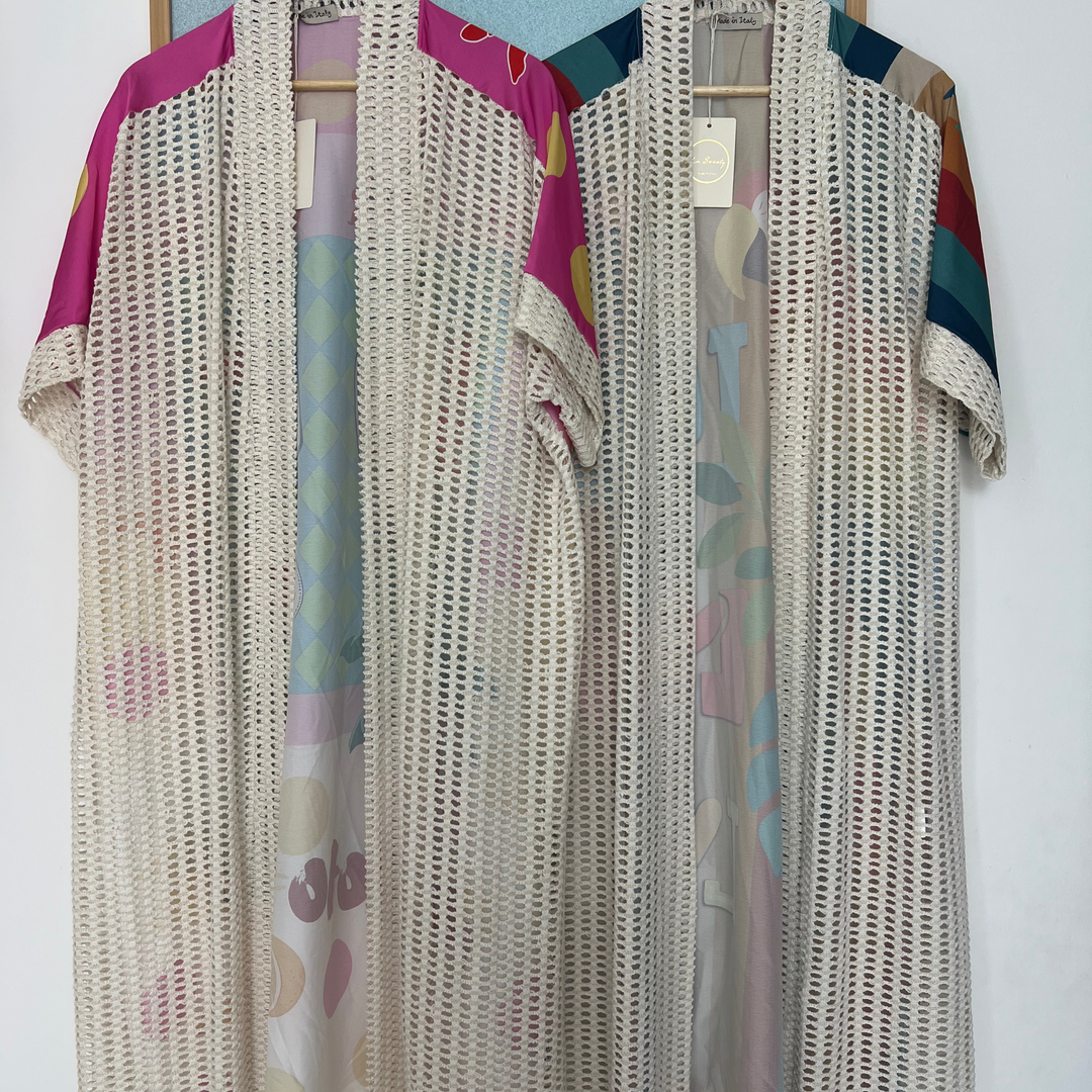 Tropic love kimono