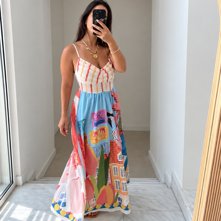 Postcard dress