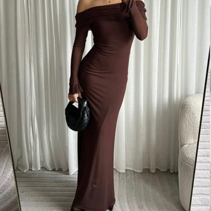 Laura off-shoulder dress